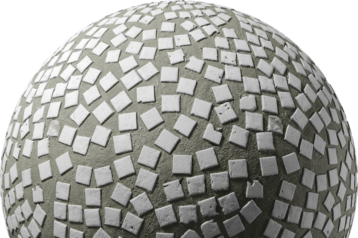 Gray Concrete with tiles, a Textures & Material 3D Model by Cosmic_Latte_studio (Photo 2 of 2)