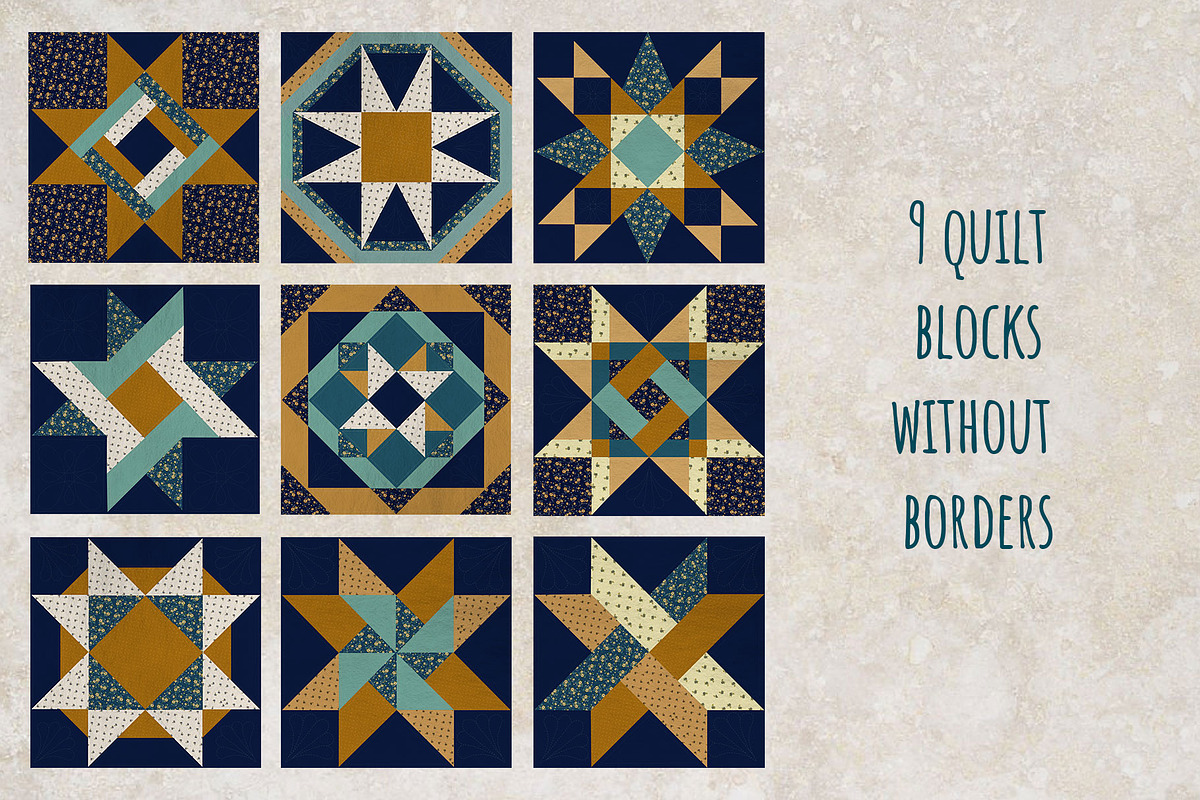 Quilt Block Illustrations, an Illustration by Maggie Stilwell Design (Photo 6 of 9)
