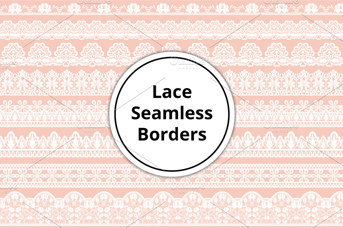 Lace brushes for AI and lace borders, a Brush Add-On by Sveta Aho (Photo 2 of 3)