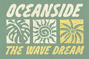 Coastal Dream a Bold Display Font, a Sans Serif Font by Honestype (Thumbnail 10 of 12)