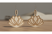 Flower Earrings Vector Set, a Graphic by musafir_fashion (Thumbnail 9 of 11)
