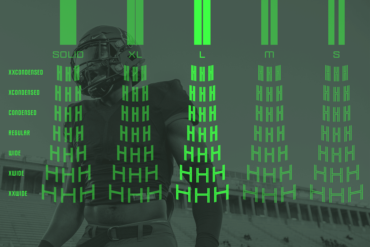 Competition L (subfamily), a Sans Serif Font by Sportsfonts (Photo 3 of 9)