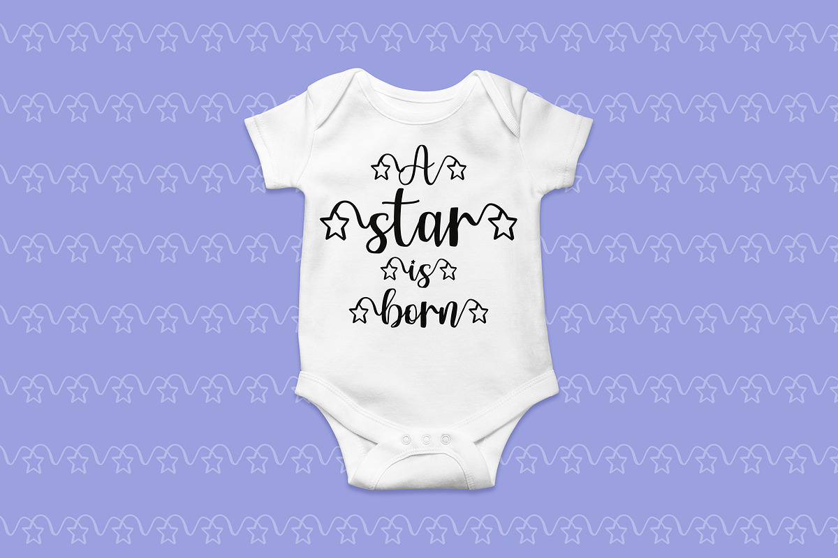 My Star - a font written in the stars preview 6
