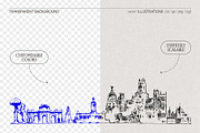Spain Skylines, a Work Illustration by TheMountBirdStudio (Thumbnail 2 of 9)