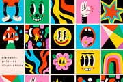 FUNKY creative kit, a Decorative Illustration by Twisted Tail (Thumbnail 2 of 7)
