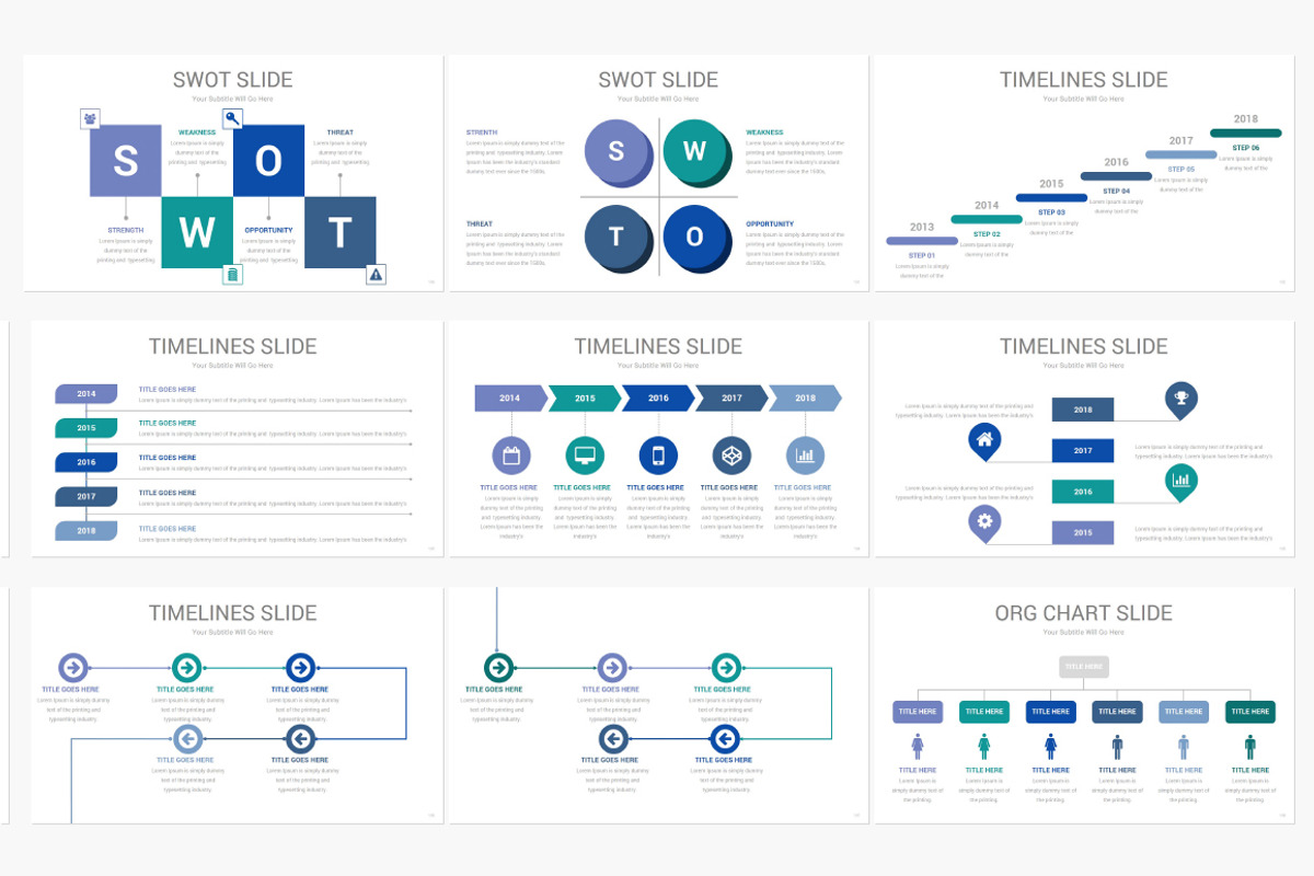 2 In 1 - Solutions PowerPoint Bundle, a Presentation Template by SlideArt (Photo 15 of 34)