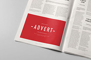Newspaper Adverts Mock-up, an Advertising Mockup by Yogurt86 (Thumbnail 4 of 9)