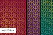 Seamless Indian Patterns Set of 75+, a Pattern Graphic by ThePhoton (Thumbnail 5 of 17)