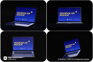 Macbook Air Mockup