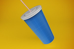 Soda Cups Mockup