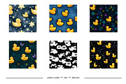 Rubber Duckies Retro Art Patterns, a Pattern Graphic by karenfoleyphoto (Thumbnail 5 of 15)