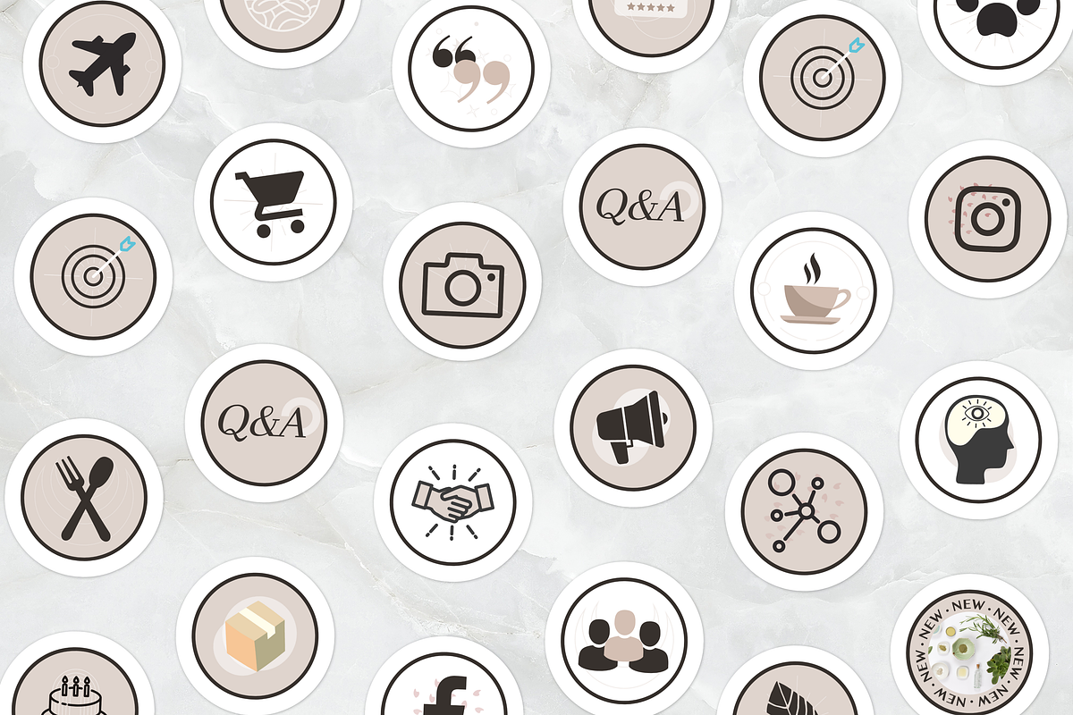 Instagram Boho Highlight Covers, a Social Media Template by PittaFinePrint (Photo 4 of 6)
