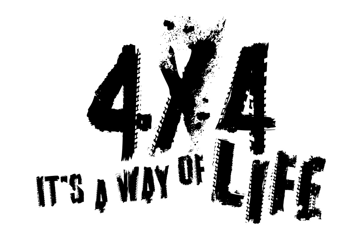 Off Road Font, a Font by Annyart Design (Photo 13 of 17)