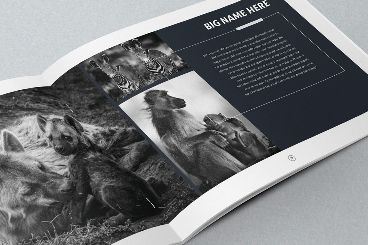 Elegant Photo Album A4 + Letter, a Brochure Template by Luuqas Design (Photo 2 of 7)
