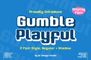 Gumble Playful Font