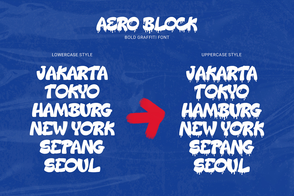Aero Block - Bold Graffiti Font, a Handwritten Font by Youthlabs Studio (Photo 13 of 15)