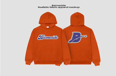 PULLOVER HOODIE MOCKUP, a Hoody Mockup by Barmecide Mockup Studio