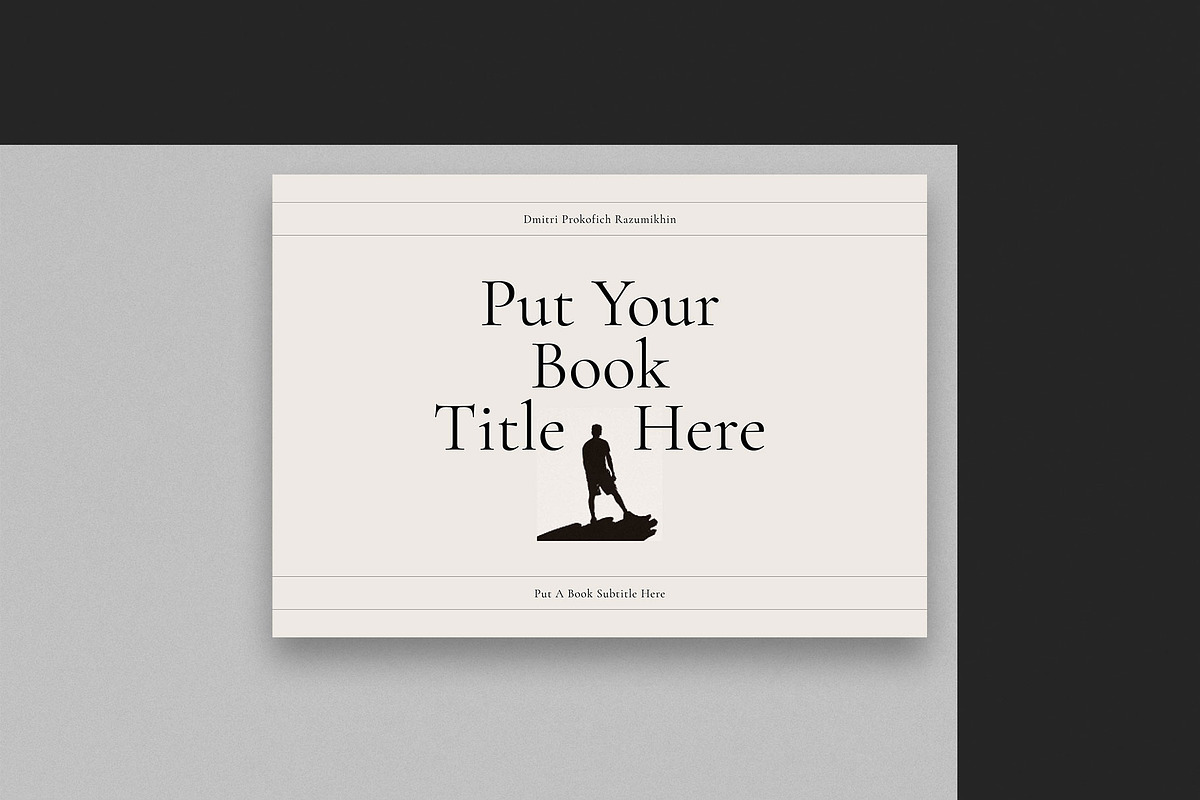 Book Title Layout Design Template, a Brochure Template by ElvinPrint (Photo 3 of 8)