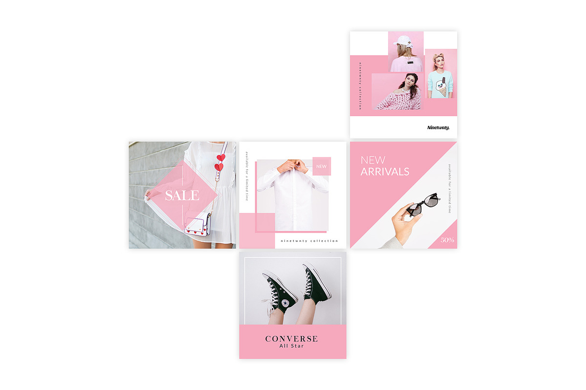 Begonia Instagram Template, a Social Media Template by dimindie (Photo 6 of 7)