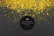 Gold Glitter, a Wallpaper Graphic by BomSymbols (Thumbnail 2 of 5)