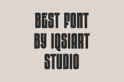 Spray Graffpic - Tall Font, a Sans Serif Font by Iqsiart Studio (Thumbnail 6 of 6)