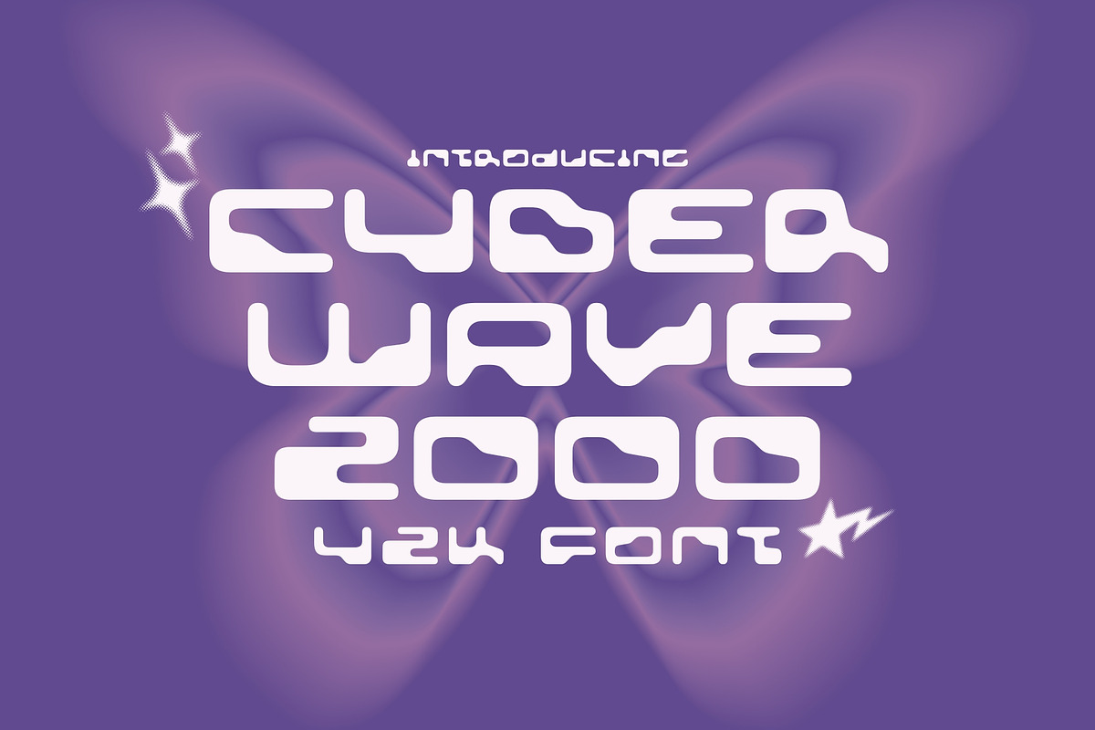 Cyberwave 2000 - Digital Y2K Font, a Sans Serif Font by HipFonts (Photo 10 of 10)