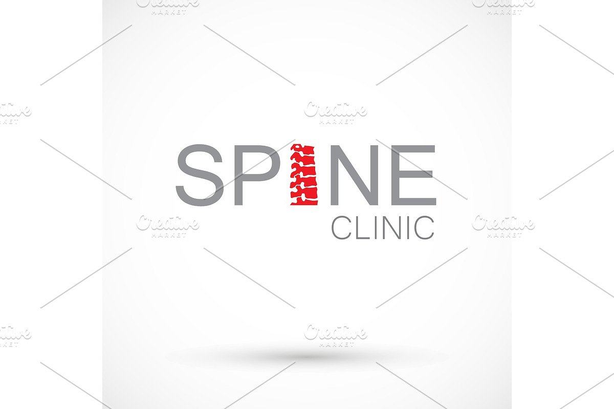 Spine chiropractic logo, an Object Graphic by A.Lila
