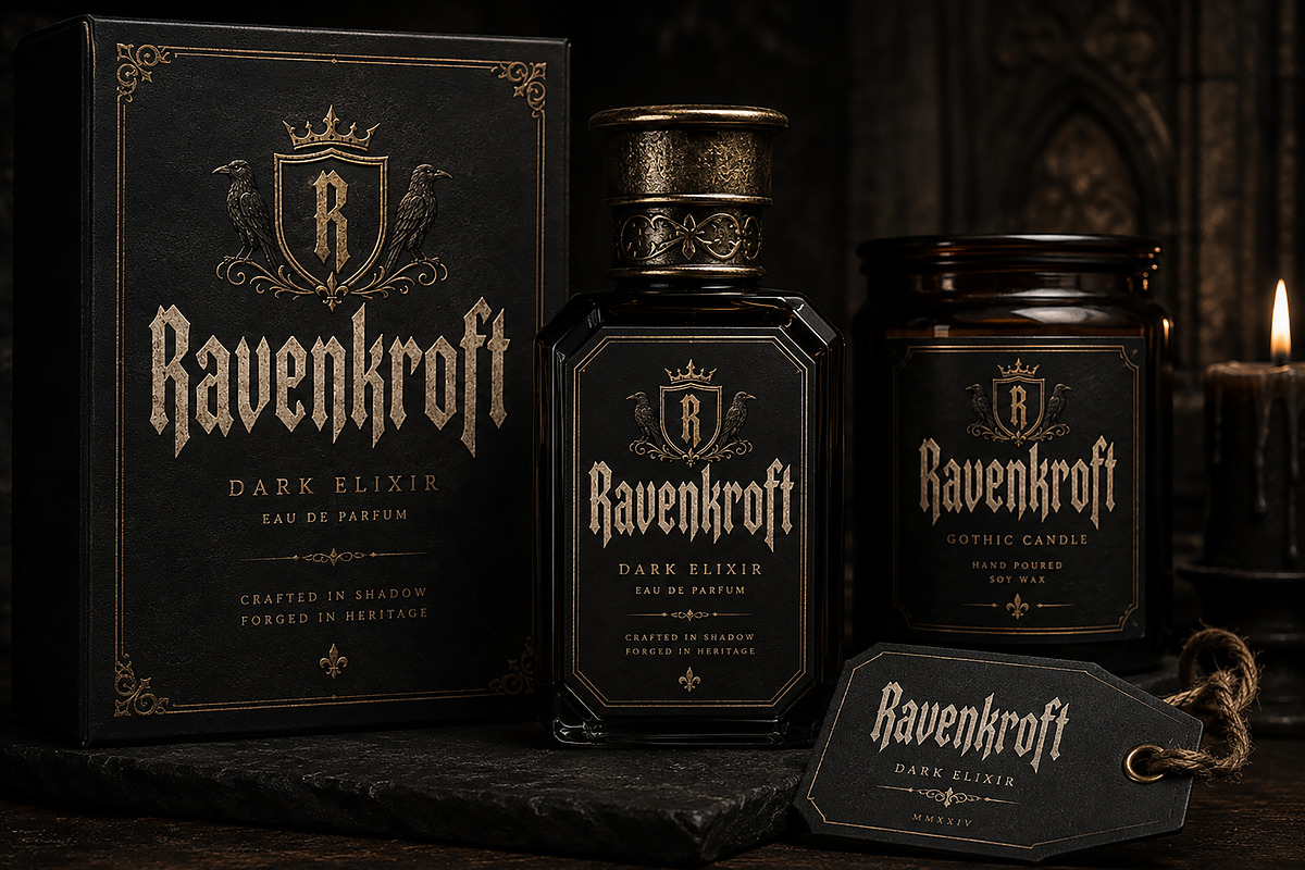 Ravenkroft — Gothic Blackletter Font, a Blackletter Font by Wow Magic (Photo 2 of 5)