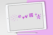 SHAPES iPad Watercolor, a Brush Add-On by Hewitt Avenue (Thumbnail 2 of 4)