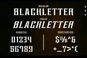 Quartus - Edgy Modern Blackletter, a Font by Mofr 24 (Thumbnail 9 of 9)