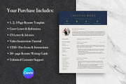 Executive CV Template Pack | Canva, a Resume Template by Lux Resume (Thumbnail 8 of 9)