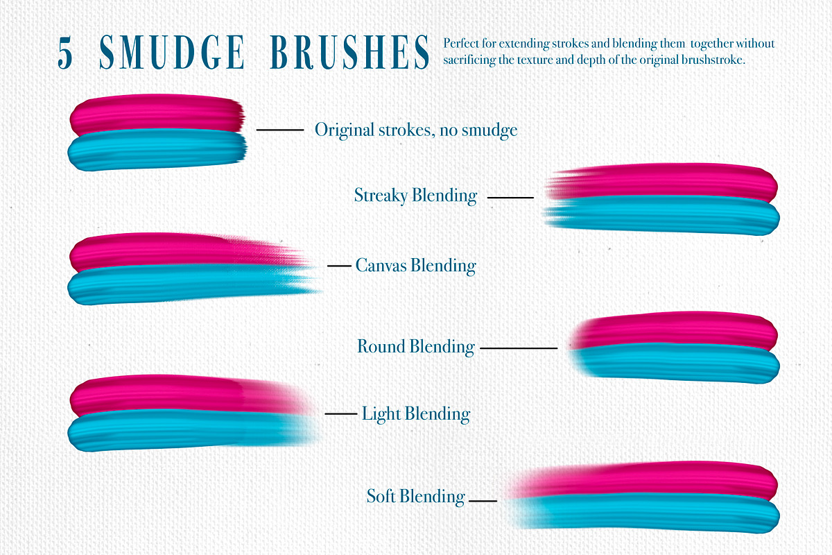 197 Thick Paint Procreate Brushes, a Brush Add-On by The Creative Bix (Photo 13 of 15)