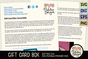 Gift Card Box With Ribbon SVG, a Templates & Theme by Clikchic Designs (Thumbnail 6 of 6)