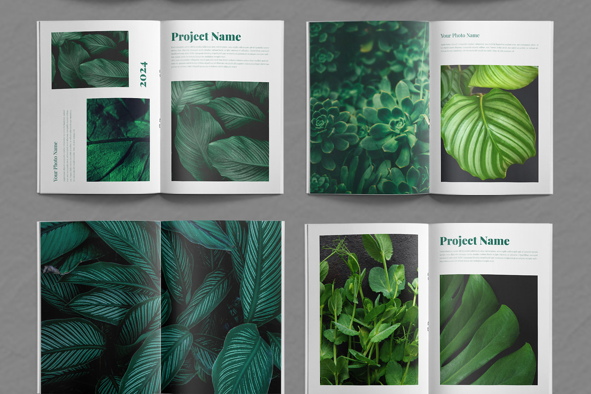 Portfolio Photobook Template Layout, a Magazine Template by ContestDesign (Photo 3 of 4)