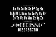 Dormanc Northy - Condensed Font, a Sans Serif Font by Imoodev (Thumbnail 5 of 5)