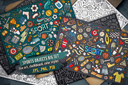 Sports Objects & Elements Big Set, an Object Graphic by BALABOLKA (Thumbnail 1 of 7)