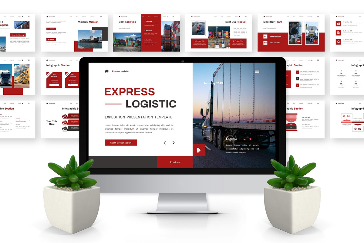 Express Logistic - Expedition PPT preview 2