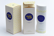 Tall Gift Box Mockup 01, a Packaging Mockup by Ktyellow (Thumbnail 1 of 3)