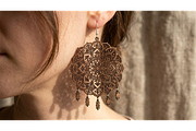 Mandala Earring SVGn, an Object Graphic by hafijul (Thumbnail 3 of 11)