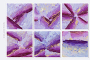 Purple & Gold Acrylic Textures, a Texture Graphic by Suna Kosem (Thumbnail 8 of 10)