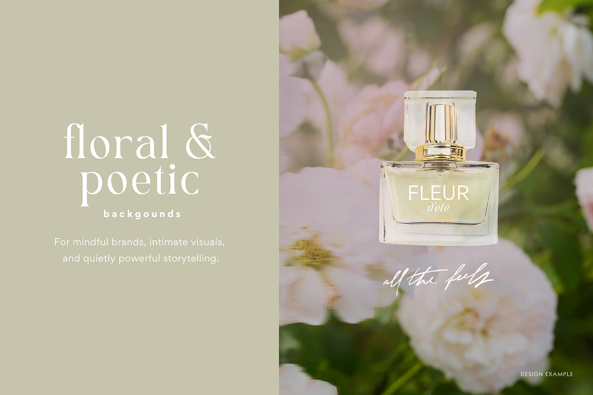 Delicate Blurry Floral Backgrounds, a Background Graphic by eclosque (Photo 19 of 31)
