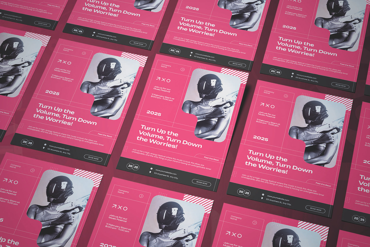 Festival Music - Flyer, a Flyer Template by AQR Studio (Photo 2 of 2)