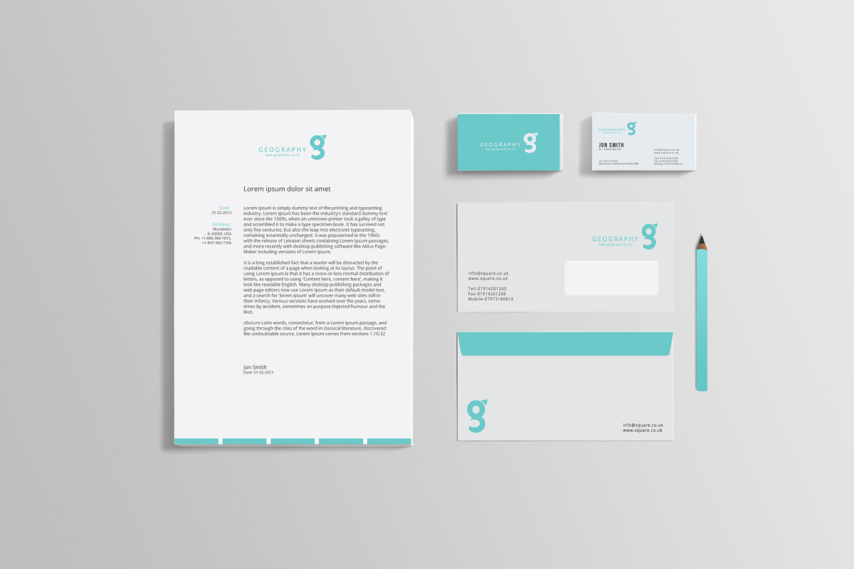 Identity Mock-up Design, a Print Template by vectorlogo (Photo 2 of 5)