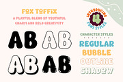 Fox Toffix: 4 Font Styles, a Handwritten Font by Fox7 By Rattana (Thumbnail 2 of 13)