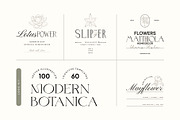 Modern Botanica | Logo Kit, a Branding & Logo Template by KetteCreate (Thumbnail 1 of 18)