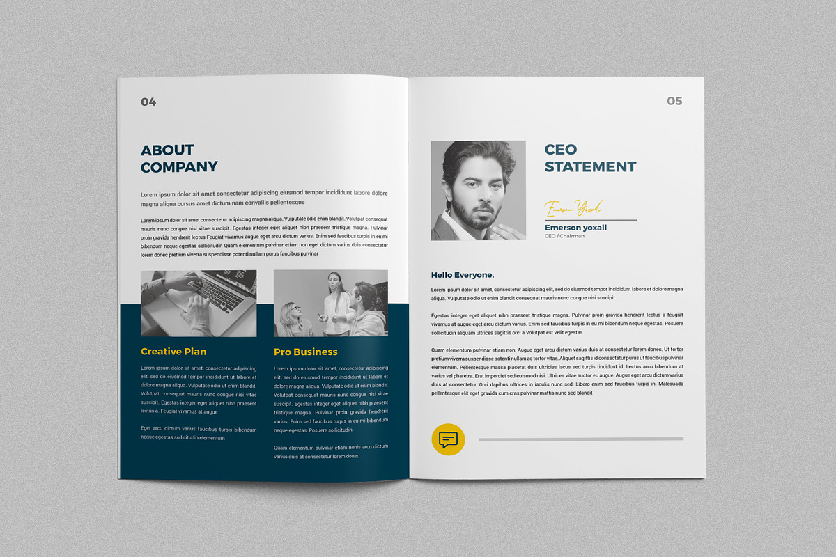 HR / Employee Handbook, a Brochure Template by ArtisticLand (Photo 3 of 11)