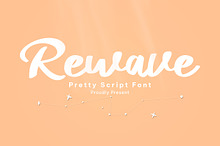 Rewave - Pretty Script Font