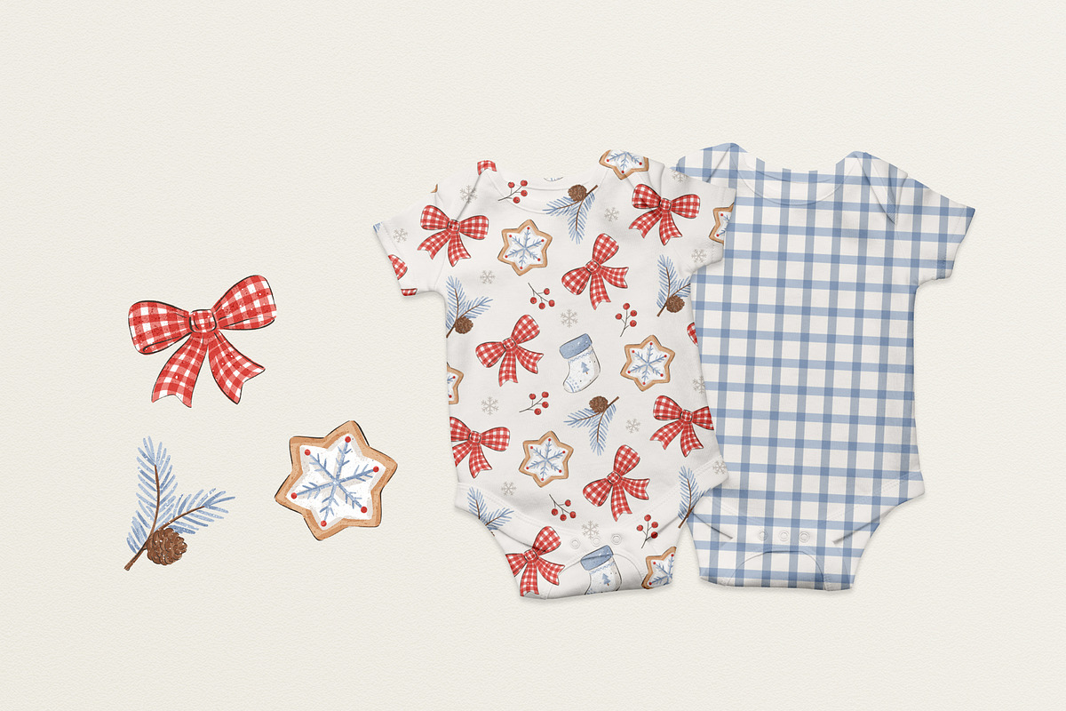 Winter holidays, a Pattern Graphic by Olena Kuznietsova (Photo 8 of 9)