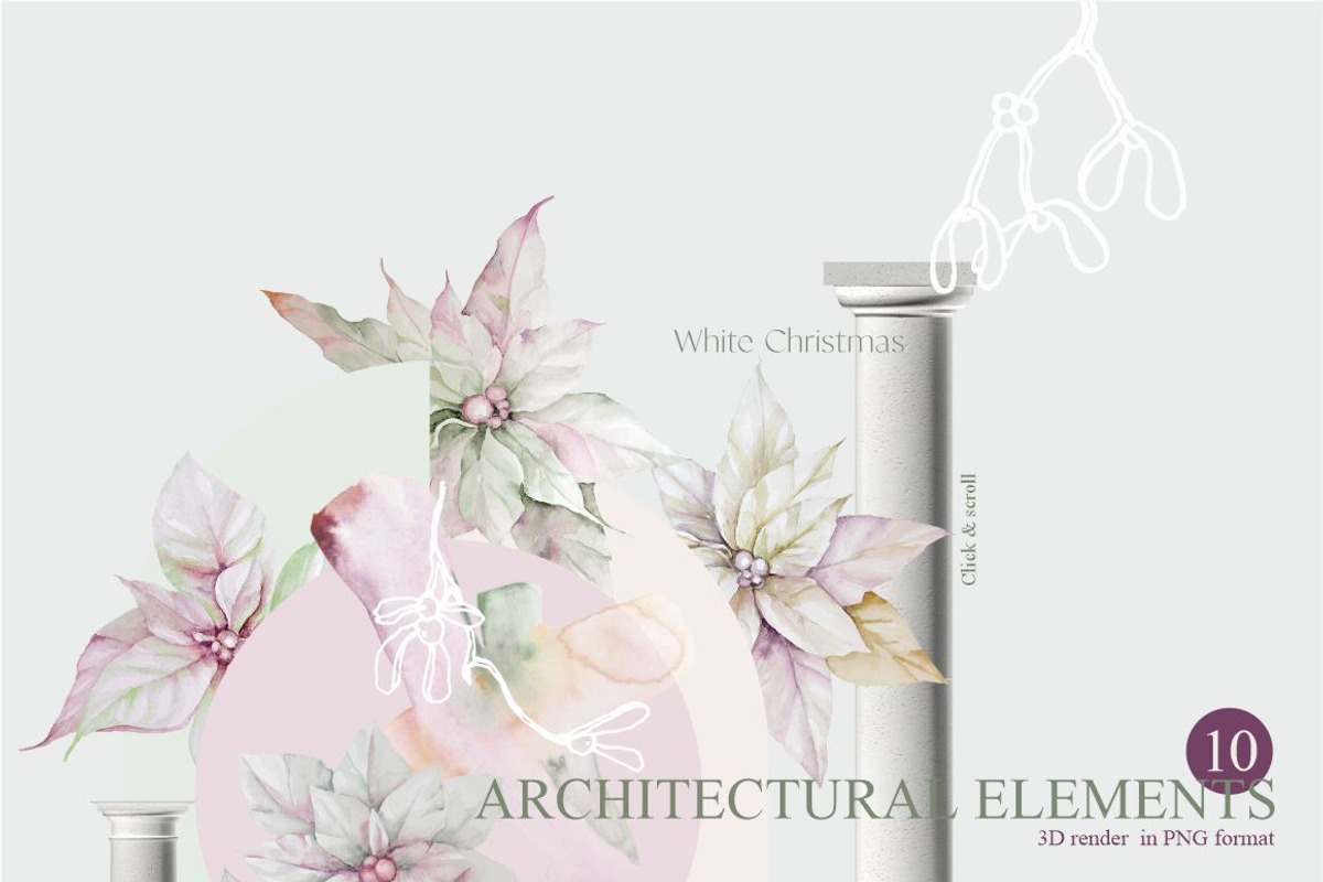 White Christmas, a Decorative Illustration by Collection by VY (Photo 5 of 13)