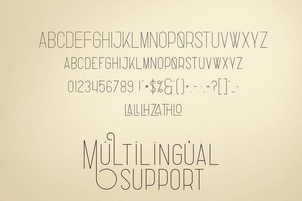 Fabulist - Display font preview 7
